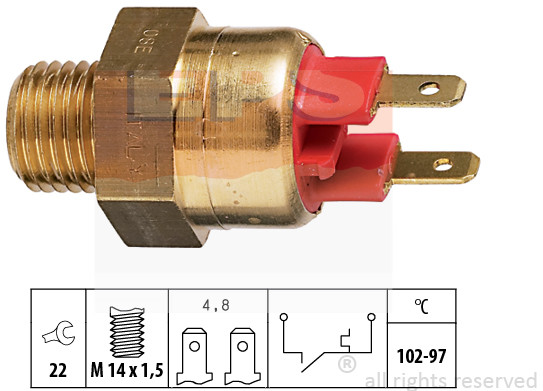 EPS WYŁĄCZNIK WENTYLATYLATORA BMW 1.850.684