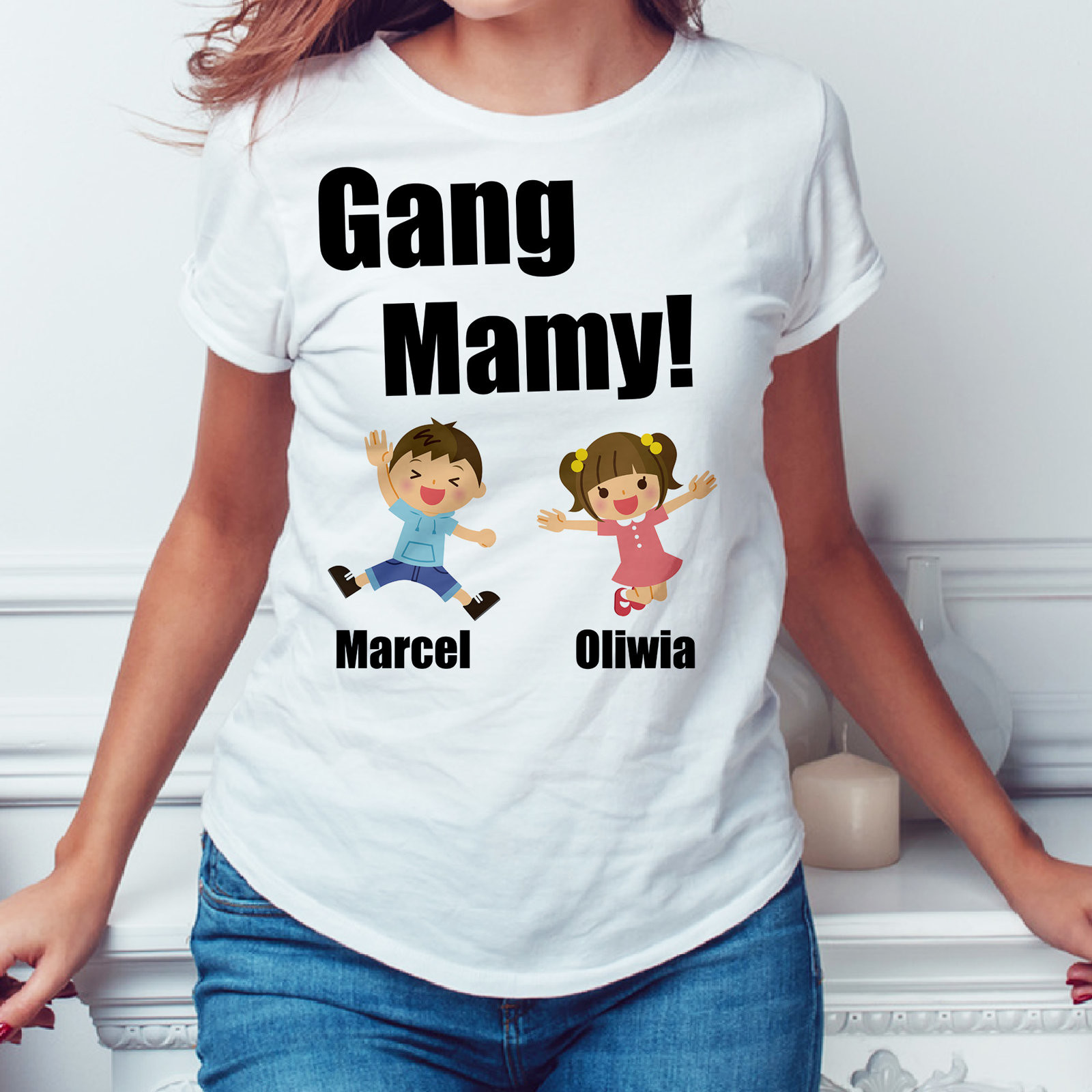 Poczpol Gang mamy - koszulka damska 43120-G