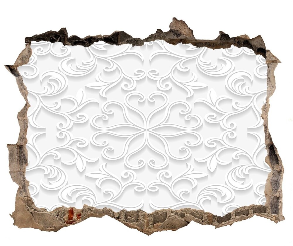 Wallmuralia.pl Dziura 3d fototapeta na ścianę Ornamenty