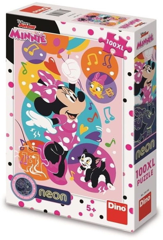 Dino Puzzle MINNIE 100 elementów XL
