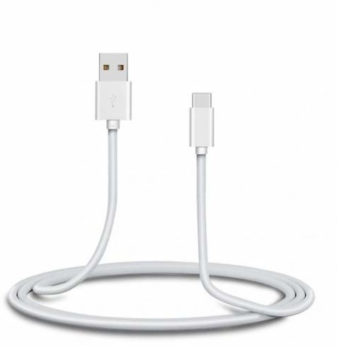 System-S System-S USB 3.1 typ C 3 m kabel C wtyczka do 2.0 typ A wtyk biały 71912174