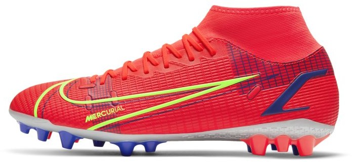 Nike Korki piłkarskie na sztuczną nawierzchnię Mercurial Superfly 8 Academy AG - Czerwony CV0842-600
