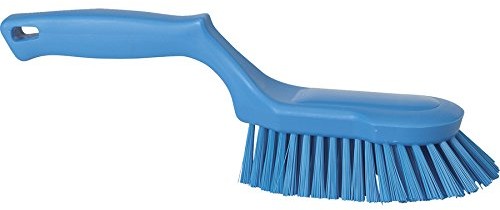 Vikan wspólnym vikan 41693 ergonomiczne szczotka do twardych dłoni z włókien, niebieski 41693