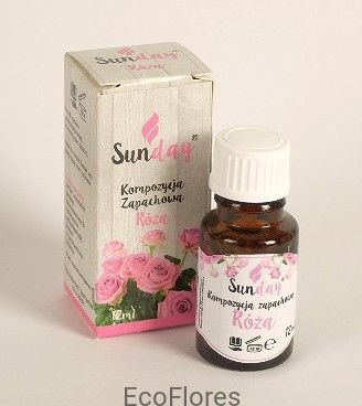 Sunday Olejek zapachowy Róża 12 ml SunDay OZRoza12ml