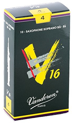 Vandoren SR714 V16 trzcinki sopranowe saksofonu (siła 4) (opakowanie 10) SR714