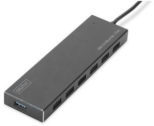 Digitus Hub USB 3.0/Koncentrator 7xUSB 3.0 SuperSpeed aktywny aluminium AKDGUBH00170