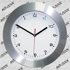 Atrix Anty-zegar ścienny aluminiowy #W3 CAL002C