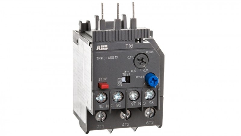 ABB Przekaźnik termiczny 0,17-0,23A T16-0,23 1SAZ711201R1009 1SAZ711201R1009