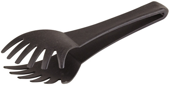APS Szczypce do spaghetti z poliamidu o długości 240 mm, czarne | 88637 88637