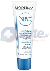 Bioderma Naos Poland Sp. z o.o. Atoderm Nutritive odżywczy krem do skóry suchej, bardzo suchej i osłabionej 40ml