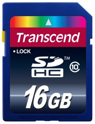 Transcend SDHC Class 10 16GB (TS16GSDHC10)