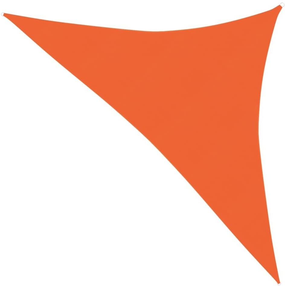 vidaXL Żagiel przeciwsłoneczny, 160 g/m, pomarańcz, 3x3x4,2 m, HDPE 311694
