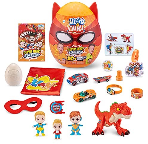 Zuru Vlad & Niki Superhero niespodzianka jajko czerwony atak dinozaura 11701A