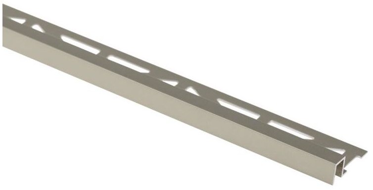 Cezar Profil wykończeniowy Aluminium kwadrat 9 X 8 mm / 2.5 m Lux Tytan