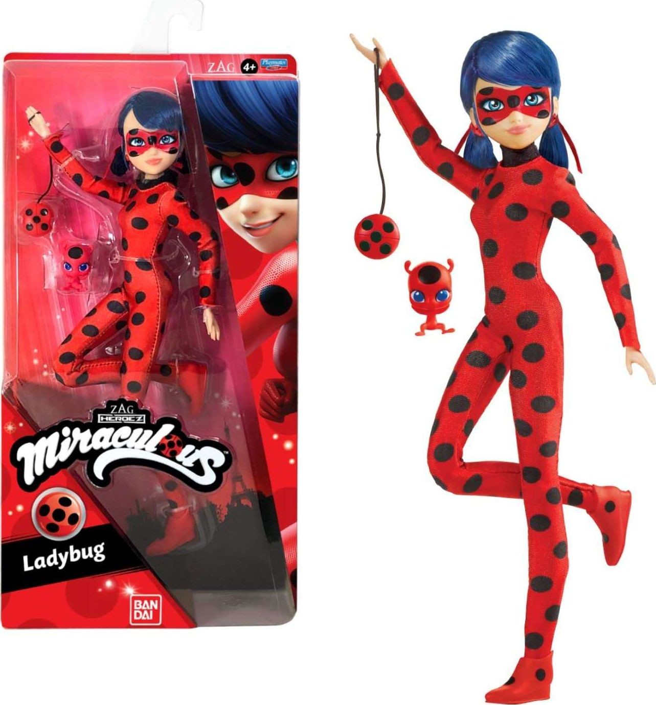 Lalka Miraculous Biedronka Ladybug akcesoria 14242-uniw