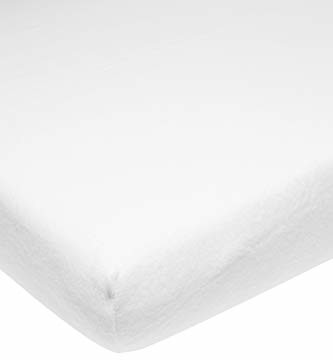 Meyco 567090 Molton prześcieradło z gumką 90 x 200 cm dla 1 osoby materac 80% bawełna 20% poliester białe