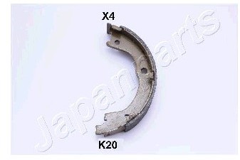 JAPANPARTS Zesatw szczęk hamulcowych, hamulec postojowy GF-K20AF