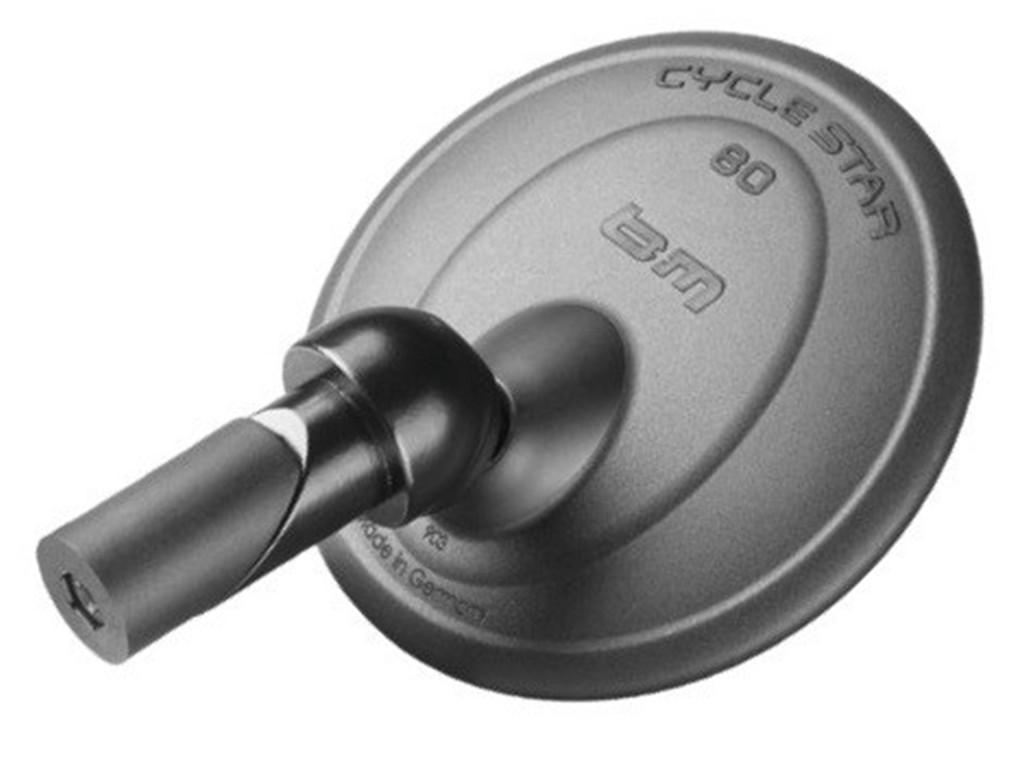 BUSCH & MULLER Lusterko Cycle Star 80 czarny / Strona: uniwersalne 903/2