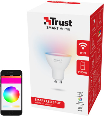 TRUST Inteligentna żarówka LED TRUST 71279 5W GU10 WiFi