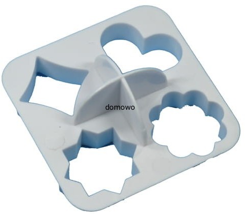 PLASTIKOWE FOREMKI FOREMKA WYKRAWACZE 4 w 1