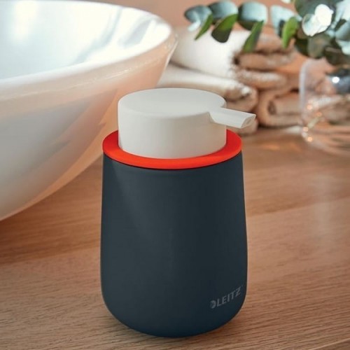 Dozownik z pompką na płyn dezynfekujący/mydło 300ml LEITZ COSY ceramiczny szary aksamitny /54040089/ !dostępność 30-01-2021! ES1507-5