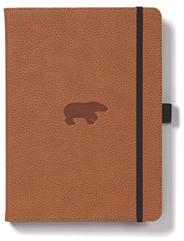 Фото - Стікери й папірці BEAR Dingbats A5+ Wildlife Brown  Notebook - Dotted 