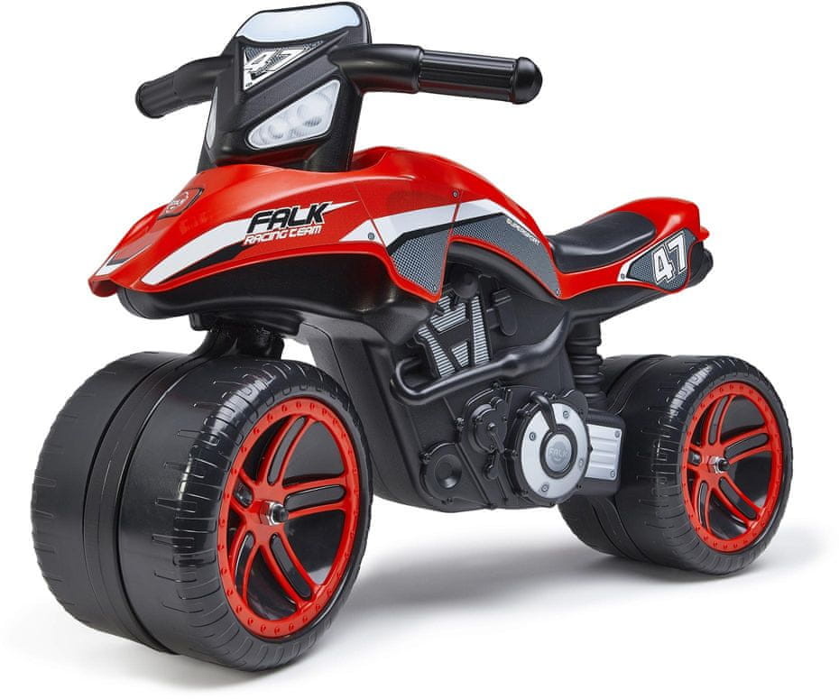 Falk rowerek biegowy Racing Team ride on Moto czerwony