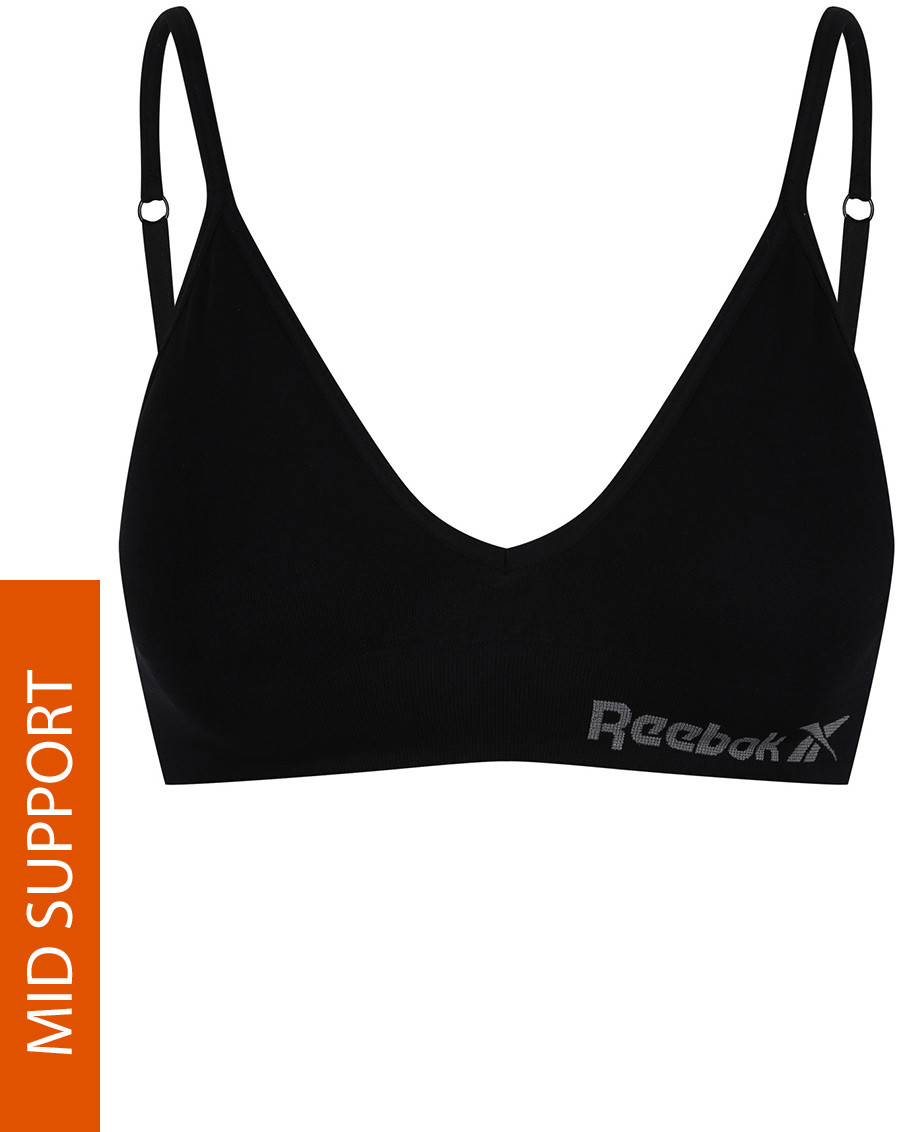 Reebok Biustonosz sportowy Justine czarny