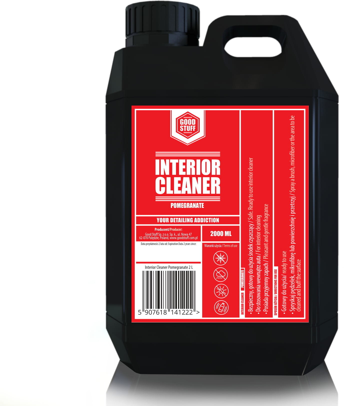 GOOD STUFF Interior Cleaner Pomegranate - Produkt do czyszczenia wnętrza (5L)