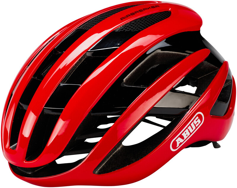 Abus AirBreaker Kask rowerowy, blaze red S | 51-55cm 2021 Kaski szosowe 81734