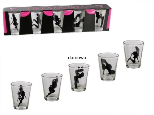 KIELISZKI SEXY LADY-5 szt