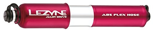 Lezyne CNC Alloy Drive mini pompka, czerwony, S 455000110_Rot-Glänzend