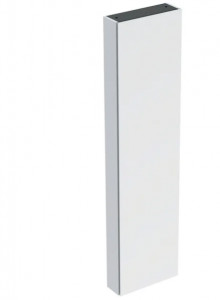 GEBERIT GEBERIT 502.317.01.3 Wysoka szafka iCon z jednymi drzwiami i lustrem wewnętrznym krótka 45 cm x 180 cm x 15 cm Biały Lakierowany matowy