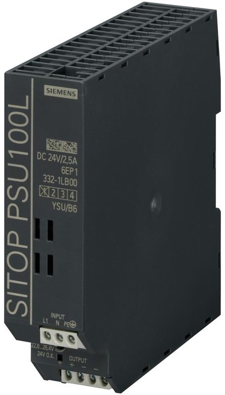 Siemens Sitop psu100l 24 v/2.5 a 6ep1332-1lb00 6EP1332-1LB00