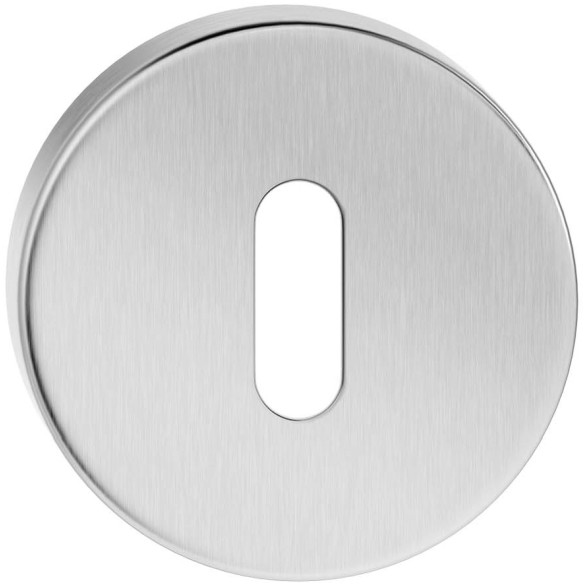 Metalbud Szyld drzwiowy okrągły na klucz stal nierdzewna