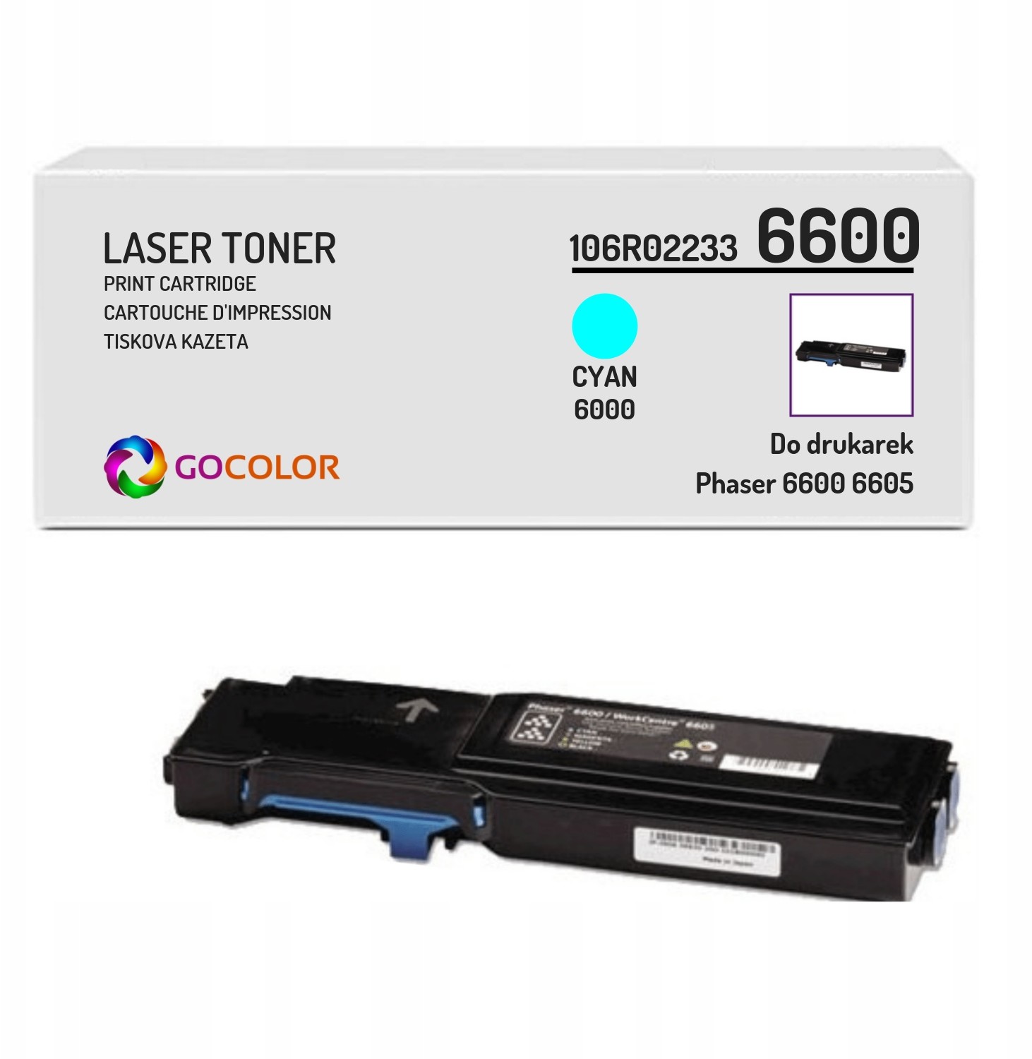 Toner 106R02233 do Xerox Phaser 6600 n