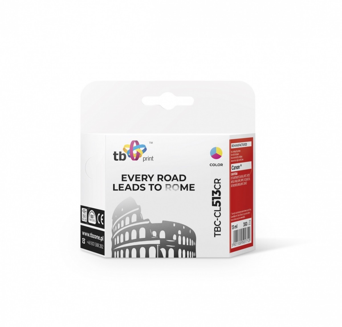 TB Print Tusz do Canon MP 480 TBC-CL513CR Kolor ref. TBC-CL513CR