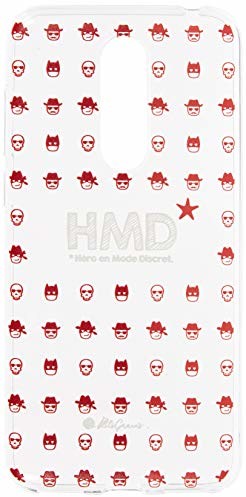 Caseink Pokrowiec ochronny na 5,7 cala Meizu M6T, ultracienki, HMD* Hero w dyskretnym trybie CRYSPRNTPGMZM6THMD
