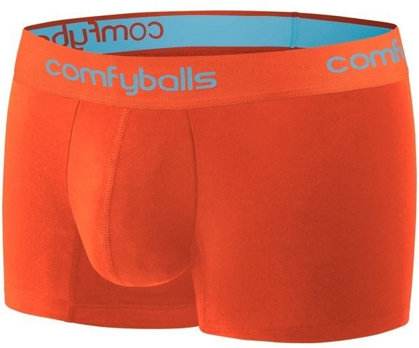 ComfyBalls COMFYBALLS Bokserki do biegania REGULAR PERFORMANCE pomarańczowe