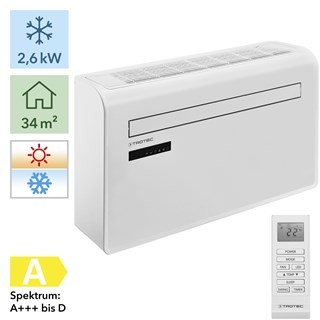 Trotec Klimatyzator ścienny PAC-W 2600 SH