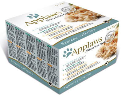 Applaws Cat Tin Multipack 4x(12x70g) Supreme Collection