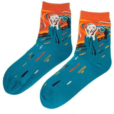 Gadget Master Skarpetki artystyczne KRZYK