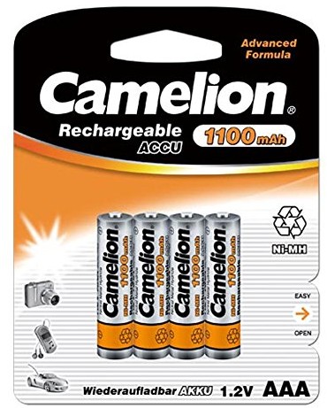 Camelion Akumulator Ni-MH AAA R03 1100 mAh 4-pack 17011403