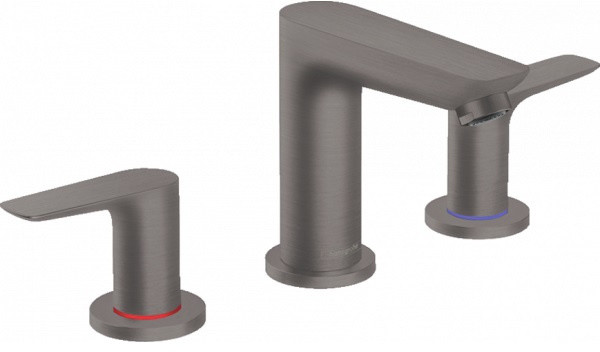 Hansgrohe Talis E Bateria umywalkowa czarny chrom szczotkowany 71733340