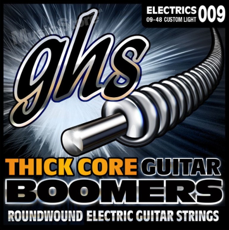 GHS Corporation Thick Core Guitar Boomers .009-.048