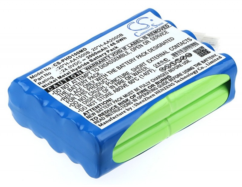 Cameron Sino Philips Dameca Siesta i Breasy 20 H-AA1500B 2000mAh 48.00Wh Ni-MH 24.0V Cameron Sino)