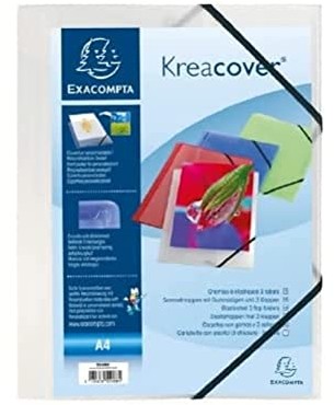 Exacompta Teczka prezentacyjna KC A4 PP biała 55188E