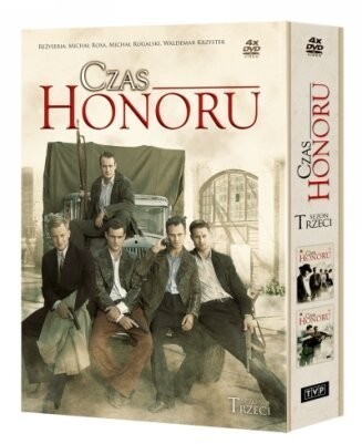 Telewizja Polska S.A. Czas honoru sezon 3 4 DVD) Jarosław Sokół Ewa Wencel