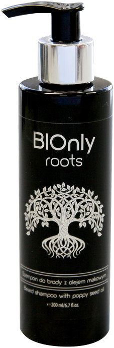 BIOnly roots BIOnly roots Szampon do brody z olejem makowym 200ml 5903282120341