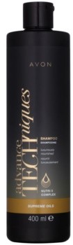 Avon Advance Techniques Supreme Oils intensywnie odżywiający szampon z luksusowymi olejkami do wszystkich rodzajów włosów 400 ml
